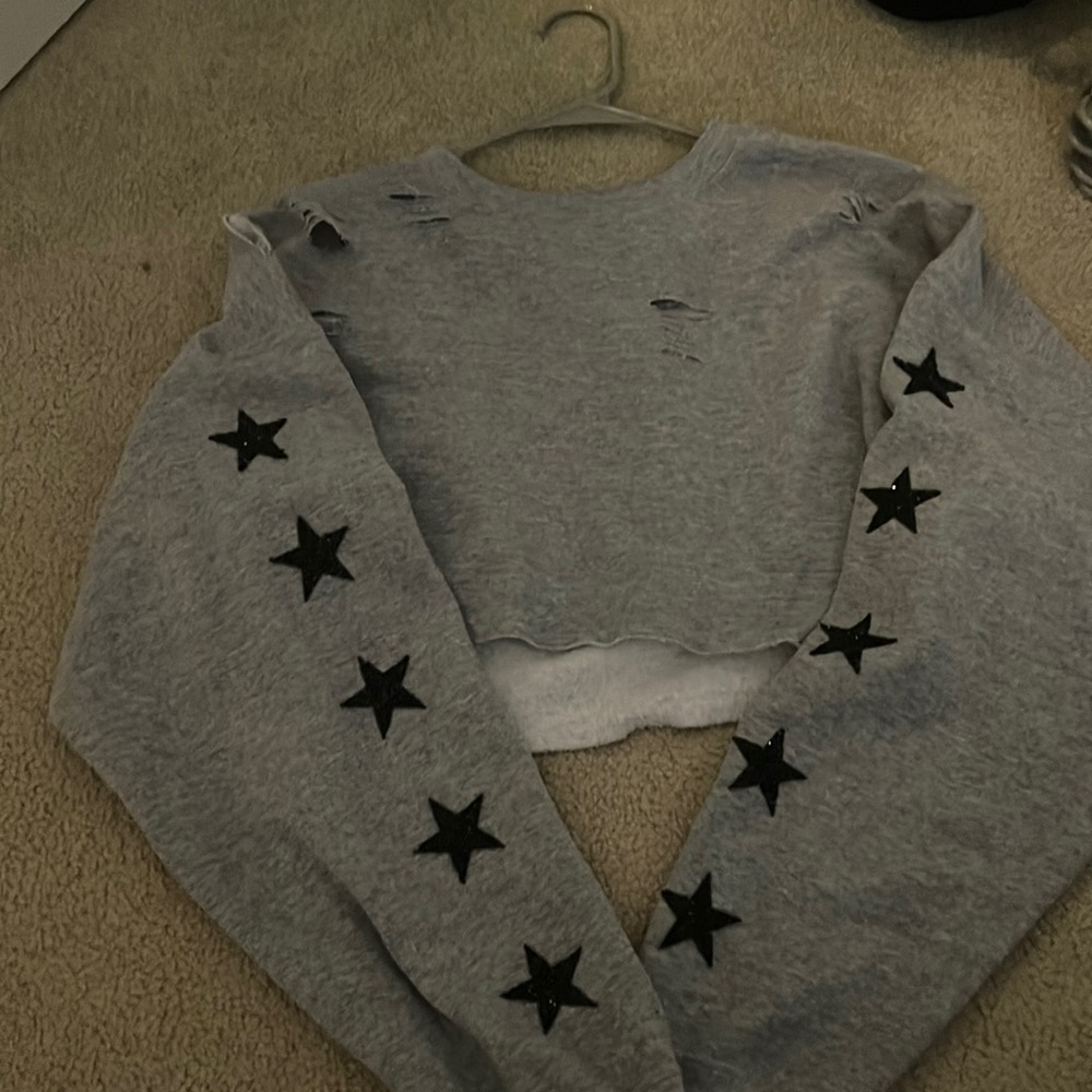 Camar star cropped long sleeve